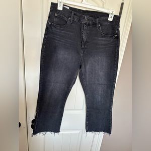 Gap kick fit high rise black denim jeans